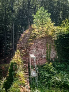 Außenmauer (Bering) von Burg Wildenstein