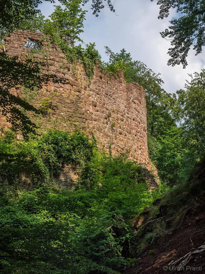 Außenmauer (Bering) von Burg Wildenstein